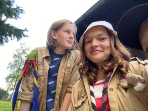 Souper après la montée