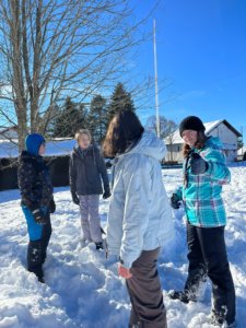 Concours de bonhomme de neige
