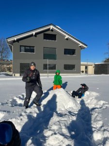 Concours de bonhomme de neige